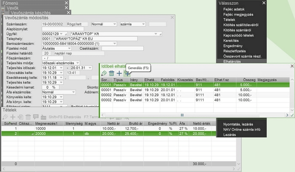 Progen vállalatirányítási, ügyviteli rendszerek