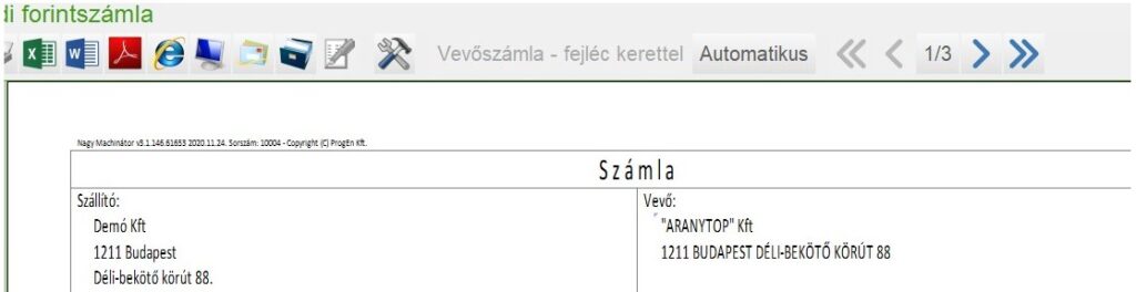 Progen vállalatirányítási, ügyviteli rendszerek