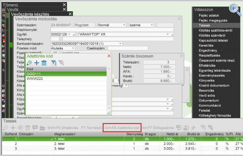 Progen vállalatirányítási, ügyviteli rendszerek