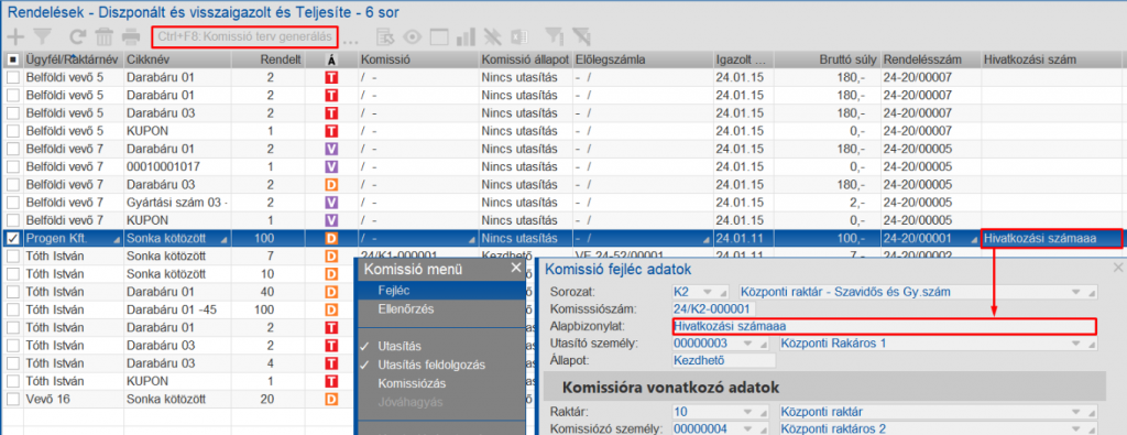 Progen vállalatirányítási, ügyviteli rendszerek