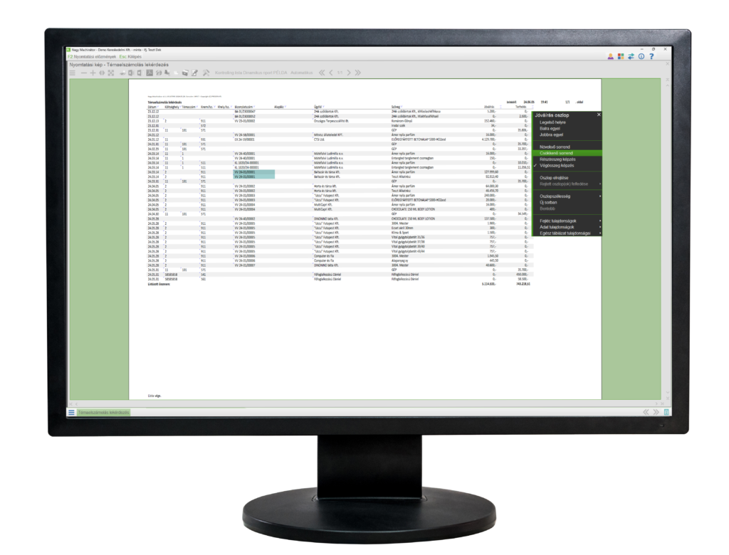Progen vállalatirányítási, ügyviteli rendszerek